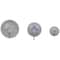 12ct. Assorted Clear Hanging Christmas Suction Cups